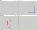 c++ OpenCV 绘制直线line、矩形rectangle、椭圆ellipse、圆circle
